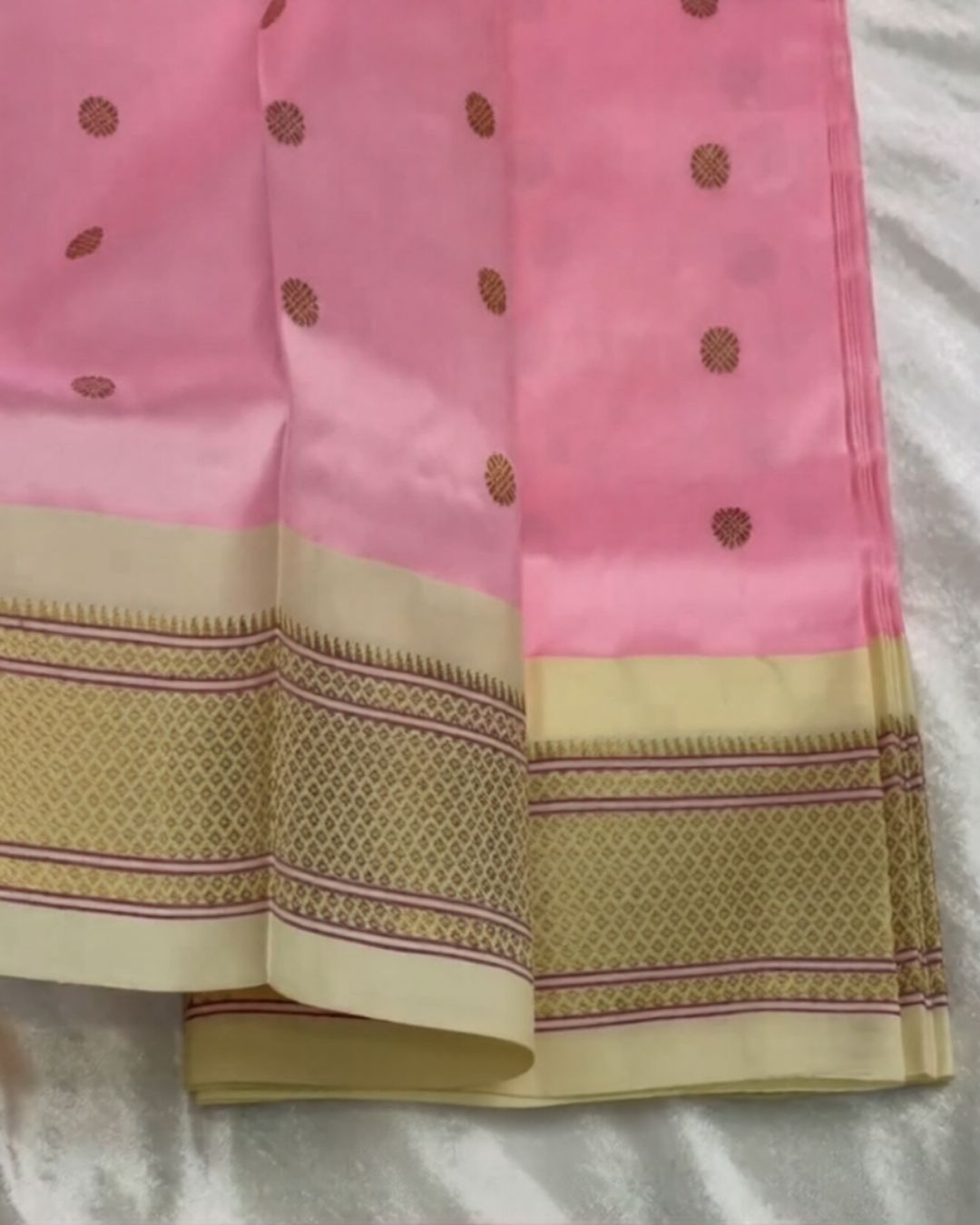 Light Pink Paithani Saree