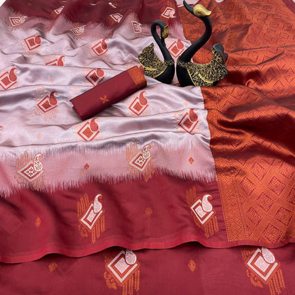 Premium Kuber Pattu Silk Saree for Wedding &amp; Party Wear