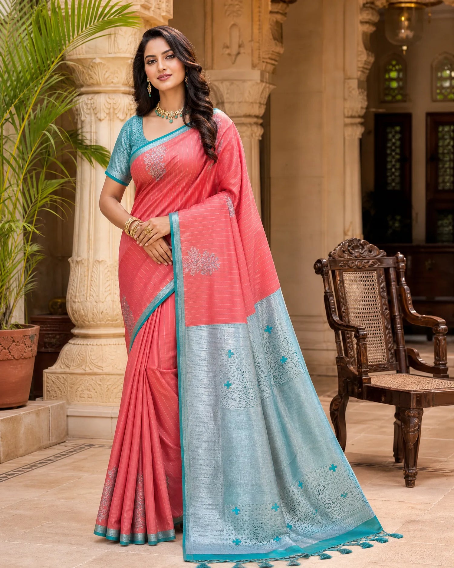 Maya Glow Silk Saree