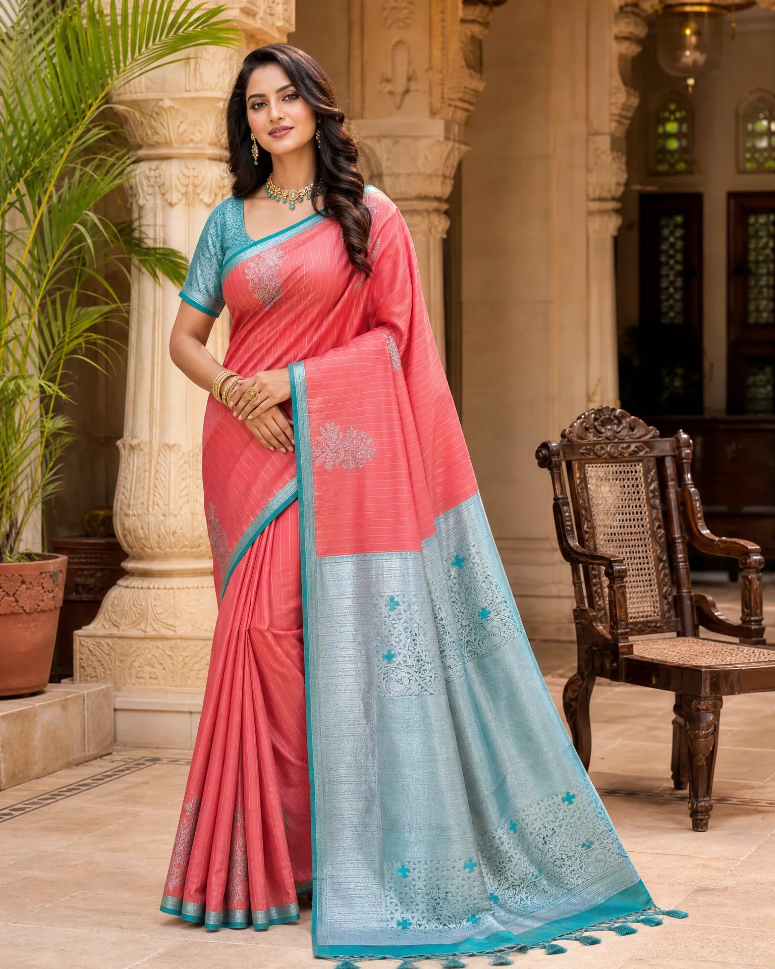 Maya Glow Silk Saree