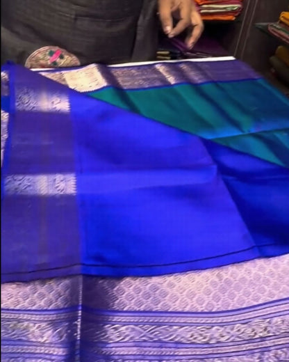 Peacock Royal Silk Saree