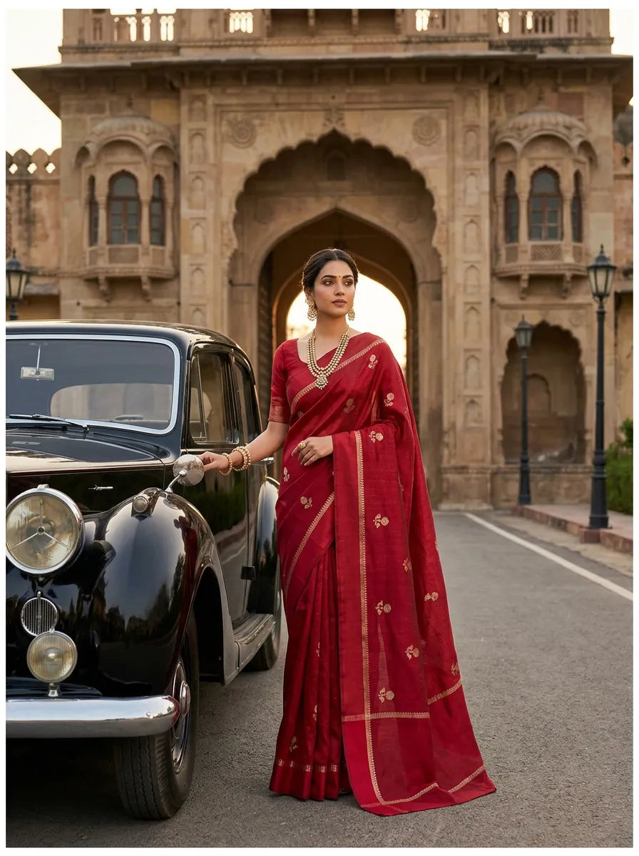 Rani Silk Saree