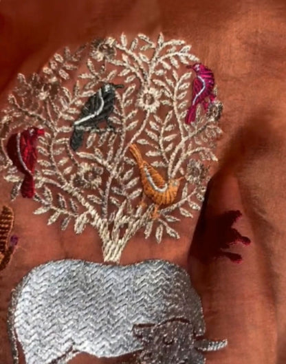Vibrant Banarasi Meenazari Silk Suit Set