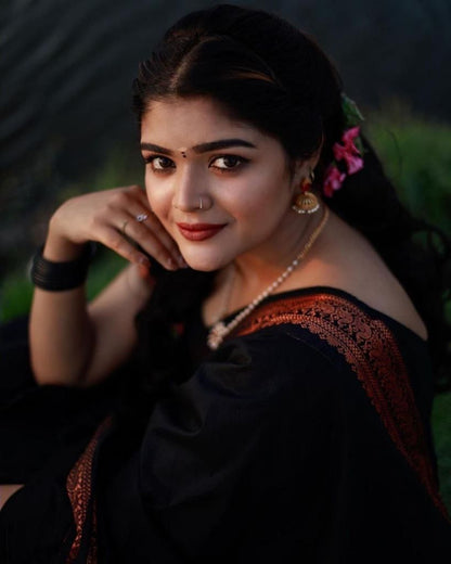 Classic North Indian Attire Inspired by Timeless Craft Saree