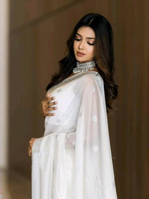 Lilan Soft Cotton Slab Weaving Saree with Rich Blouse