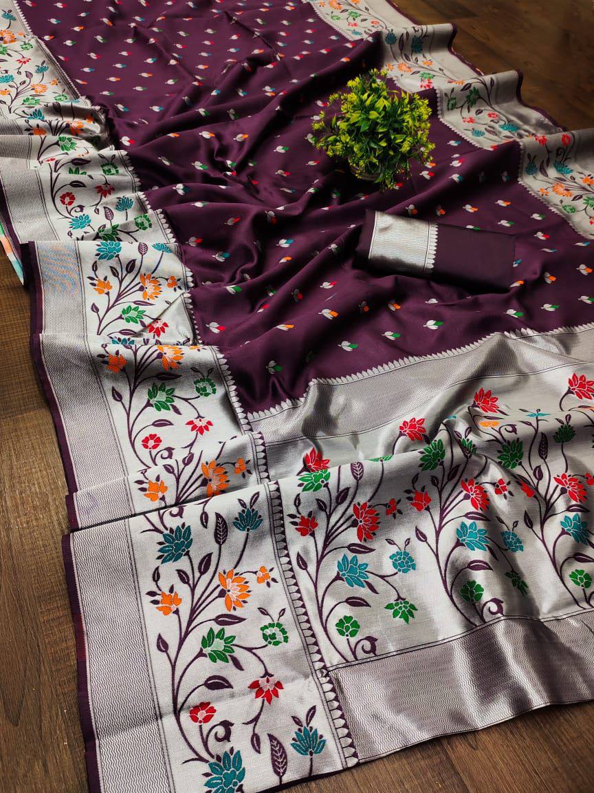 New Launch Paithani Silk Wedding Saree – Rich &amp; Elegant