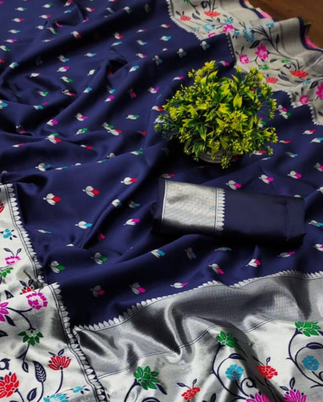 New Launch Paithani Silk Wedding Saree – Rich &amp; Elegant
