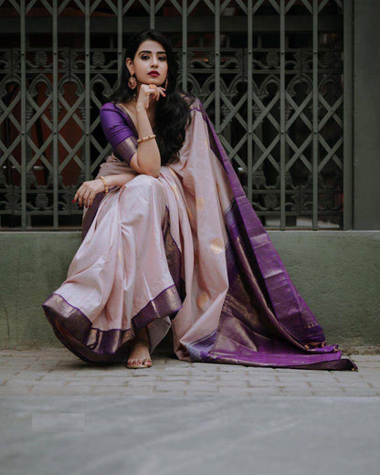 Budget Friendly Organic Banarasi Lichi Silk Wedding Saree