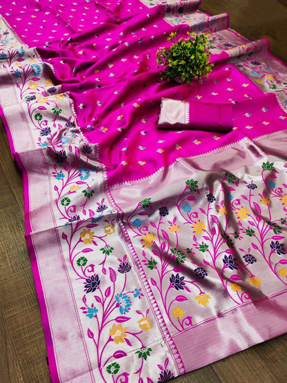 New Launch Paithani Silk Wedding Saree – Rich &amp; Elegant